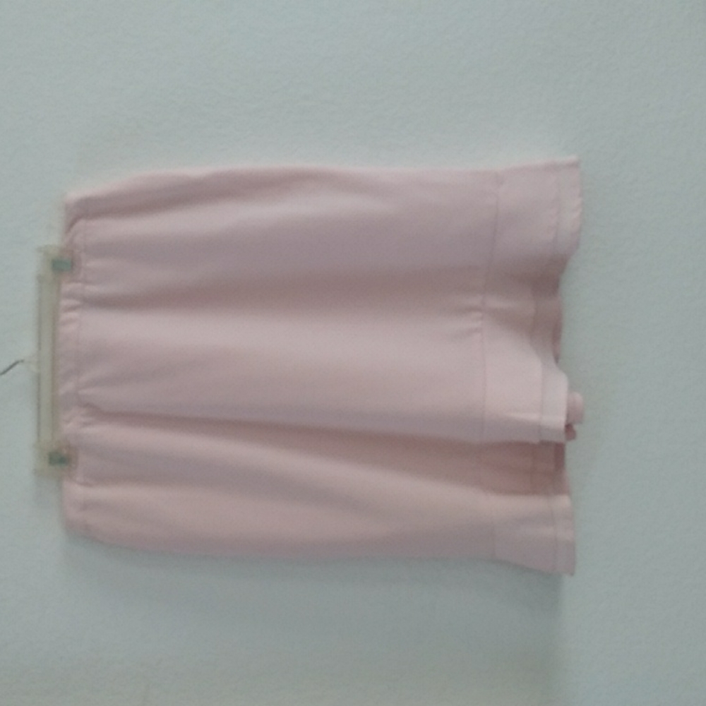 Worthington stretch pink ruffled skirt